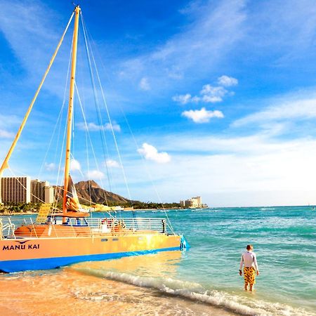 Waikiki Sunset Mountain View Near Beach With Parking Honolulu Esterno foto